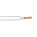 Ver imagem 2 de Espeto Duplo para Carne de Churrasco 85 cm