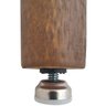 Pé Nivelador 1,5cm Para Cama Box Solteiro Casal Extensível Madeira - 3