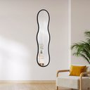 Ver imagem 1 de Espelho Decorativo Ondas Pequeno 38x160 Orgânico de Parede