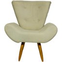 Ver imagem 3 de Kit 2 Poltronas Decorativas Para Sala Recepção Escritório Consultório + Puff Emilia Suede