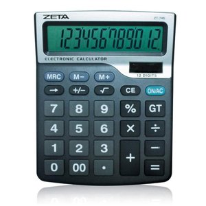 Calculadora de Mesa Zeta 12 Dígitos Zt745