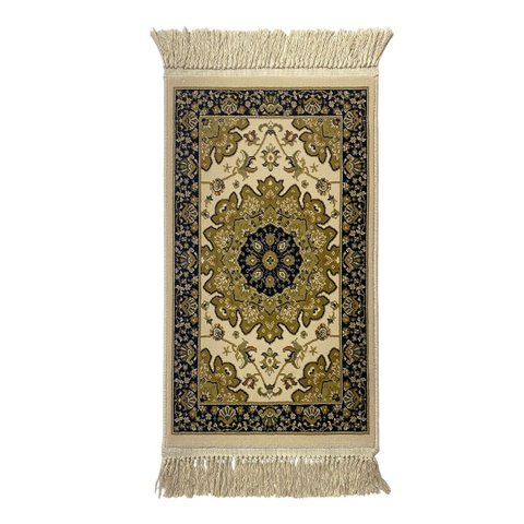 Tapete Persa Bege Ideal para Quarto e Hall de Entrada 57x90