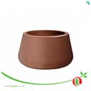 Ver imagem 3 de Vaso Riscatto Redondo Baixo 35 (81l) Ferrugem Nutriplan