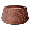 Ver imagem 1 de Vaso Riscatto Redondo Baixo 35 (81l) Ferrugem Nutriplan