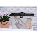 Ver imagem 4 de Kit 2 Maletas Plásticas Empilháveis Transparente Dello Pastas Suspensas Escritório Closet