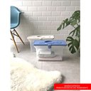 Ver imagem 2 de Kit 2 Maletas Plásticas Empilháveis Transparente Dello Pastas Suspensas Escritório Closet