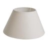 Cúpula Abajur Luminária de Tecido Algodão Soquete Nacional Ref 28 Bege - 2
