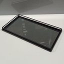 Ver imagem 4 de Bandeja Decorativa de Metal Preto 2x14x27cm Servir Mesa Organizar Café Aparador