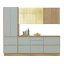 Ver imagem 2 de Cozinha Rainha 5 Peças 8 Portas com Rodapé 100% MDF