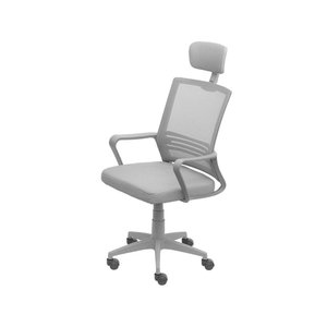 Cadeira Office Or-3334 Alta com Base Cromada e Rodízio Or Design