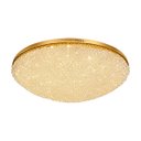 Ver imagem 4 de Plafon LED Cristal Dourado 48cm 37W 3000k Sobrepor Sindora DCX04605 ST3315