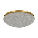 Ver imagem 6 de Plafon LED Cristal Dourado 48cm 37W 3000k Sobrepor Sindora DCX04605 ST3315