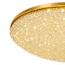 Ver imagem 5 de Plafon LED Cristal Dourado 48cm 37W 3000k Sobrepor Sindora DCX04605 ST3315