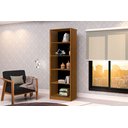 Ver imagem 5 de Conjunto 3 Armários Organizador Office Escritório Preto com Nature - Rede Móveis