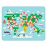 Tapete de Atividades Infantil Tabuleiro Azul Único - 3