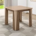 Ver imagem 1 de Mesa para Sala de Jantar 4 Lugares Opera Marrom/Fendi/Carvalho