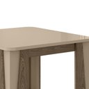 Ver imagem 4 de Mesa para Sala de Jantar 4 Lugares Opera Marrom/Fendi/Carvalho