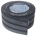 Ver imagem 2 de Eva Rodape Ripado Laminado Acabamento Marmo Preto - 10m