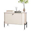 Ver imagem 2 de Mesa de Cabeceira Mabel Off White Preto