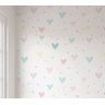 Papel de Parede Corações Infantil Colorido Rolo 3m - 1