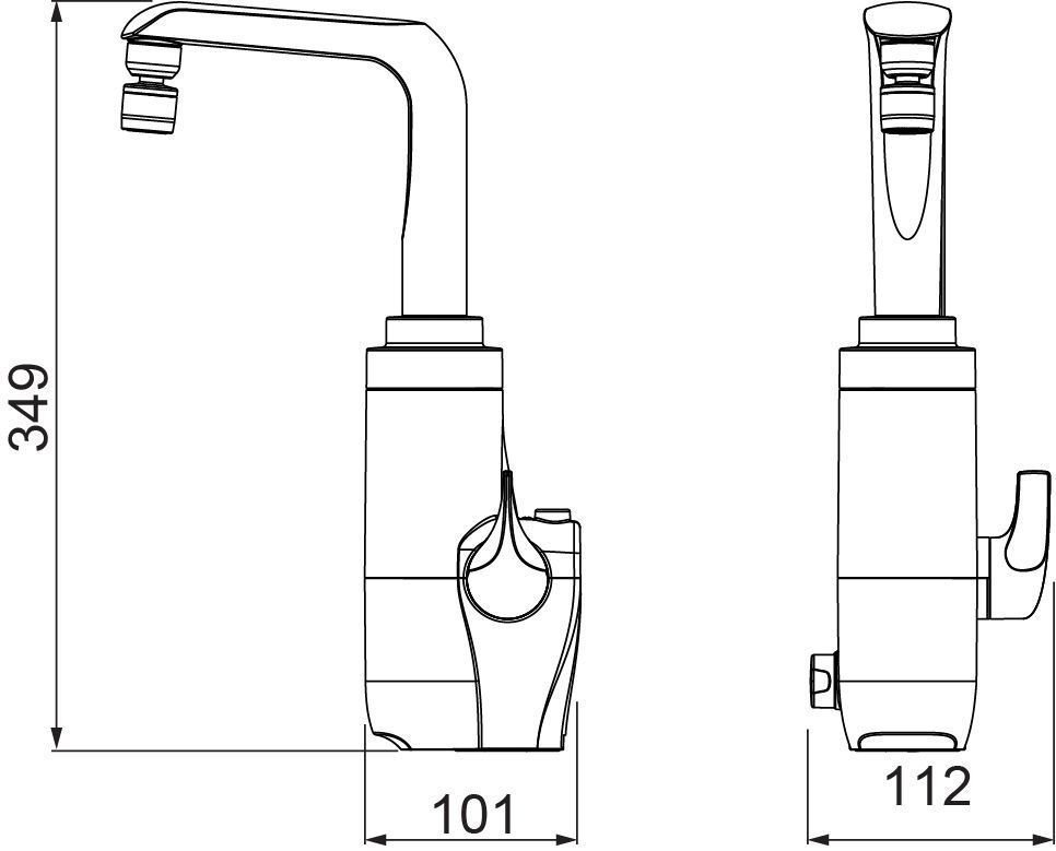 Torneira Essence de Mesa 127v Branco - 2