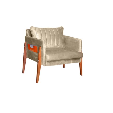 POLTRONA DECORATIVA MILÃO LUXO DORA BELA - 0119
