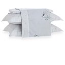 Ver imagem 3 de Jogo de Cama King 300 Fios Lohan - Kacyumara Estampado