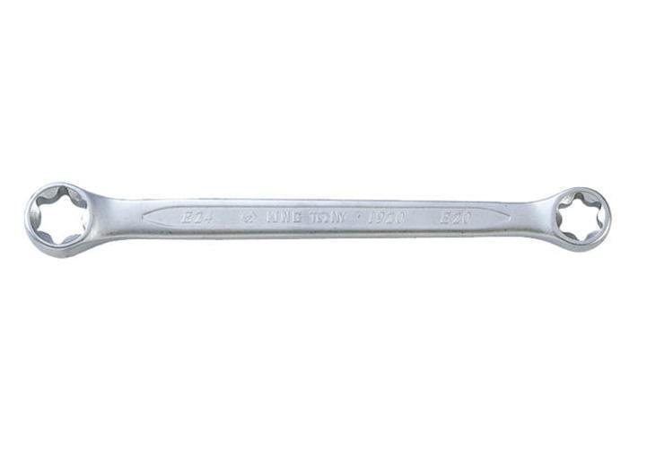 Torx E Innenschlüssel-Set – 6 Doppelend-Schlüssel, Größen E6 Bis E24, Aus CR-V Stahl