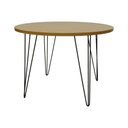 Ver imagem 3 de Mesa de Jantar Spectro Redonda Ø1060x750 - Preto Natural