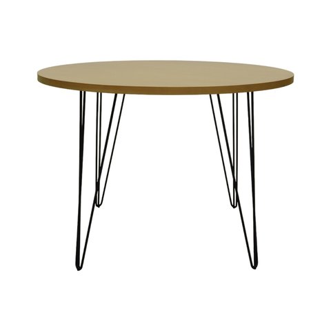 Mesa de Jantar Spectro Redonda Ø1060x750 - Preto Natural