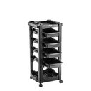 Ver imagem 5 de Kit Salão de Beleza Cadeira Manual + Lavatório com Cuba + Carrinho Auxiliar + 9 Escovas - Dompel