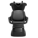 Ver imagem 2 de Kit Salão de Beleza Cadeira Manual + Lavatório com Cuba + Carrinho Auxiliar + 9 Escovas - Dompel