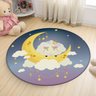 Tapete Redondo Wevans Ovelha na Lua 84cm - 1