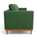 Ver imagem 4 de Sofá 03 Lugares Juliette Suede Base Madeira Castanho - D’Rossi