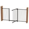 GRADE PORTÃO PET BEBÊ DIVISOR AMBIENTE 70 A 140 CM PRETO - 2