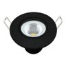 Spot Led 5w Redondo Embutir Branco Frio 9x9cm Preto - 1