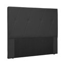 Ver imagem 1 de Cabeceira Cama Box Casal King 195cm Elisa Corino Preto