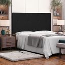 Ver imagem 2 de Cabeceira Cama Box Casal King 195cm Elisa Corino Preto