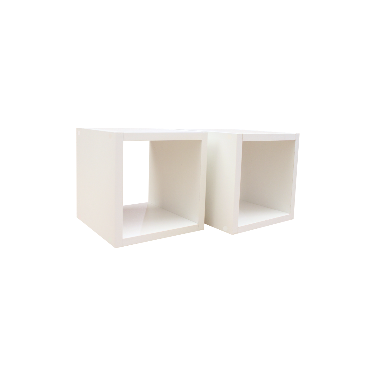 Kit 3 Nichos 50x25 / 20x20 / 20x20 Kit 20cm Profundidade - Mdf Branco - Cód. 803 - 4