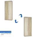 Ver imagem 5 de Guarda Roupa Canto Reto Modulado 1 Maleiro 2 Cabideiros 90cm Master Luciane Móveis