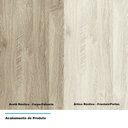 Ver imagem 6 de Guarda Roupa Canto Reto Modulado 1 Maleiro 2 Cabideiros 90cm Master Luciane Móveis