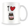Caneca Personalizada Eu Amo Nutella - 3
