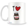 Caneca Personalizada Eu Amo Nutella - 1