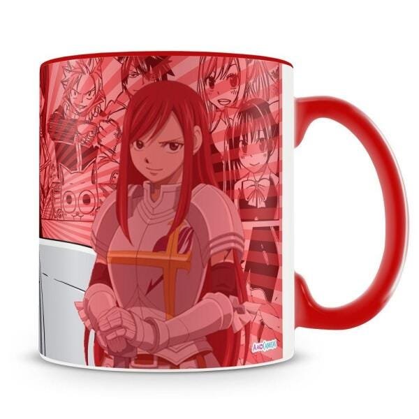 Caneca Fairy Tail Personagens 03