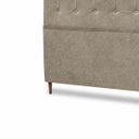 Ver imagem 6 de Cabeceira para Cama Casal Queen Estofada 1,58 ,Mts Liz Vilajo: Suede Crush Cappucino