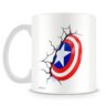 Caneca Personalizada Escudo Capitão America 3D - 2