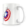 Caneca Personalizada Escudo Capitão America 3D - 7
