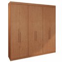 Ver imagem 1 de Guarda-roupa Casal 6 Portas 2 Gavetas 206cm Multimóveis Cr35456 Carvalho Vermontt