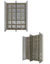 Ver mais imagens de Conjunto Módulo Torre Cristaleira 4 Porta Ref LED Matiz Off