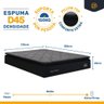 Cama Box Baú com Colchão de Espuma D45 Pillow Top Suport Maxx Casal 138cm - 3